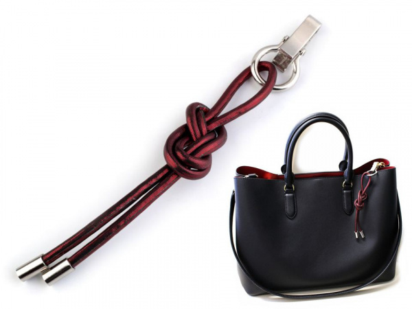 Přívěsek na kabelku / klíče uzel