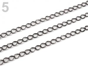 Řetízek kovový 4x5 mm