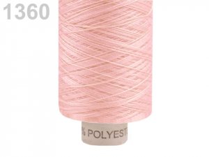 Polyesterové nitě návin 500 m Ribbon 14,8x2