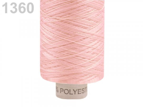 Polyesterové nitě návin 500 m Ribbon 14,8x2