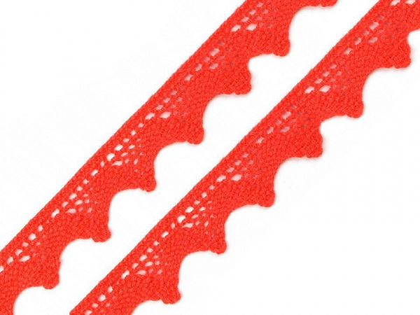 Bavlněná krajka paličkovaná šíře 18 mm