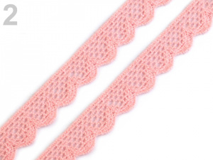 Bavlněná krajka paličkovaná šíře 15 mm