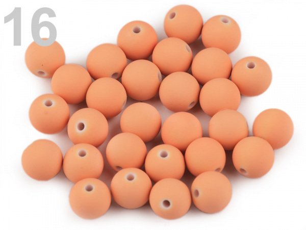 Plastové korálky Ø10 mm