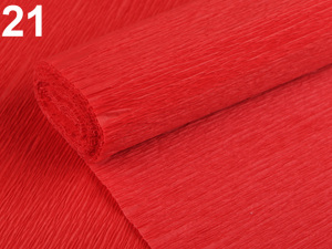 Krepový papír 0,5x2,5 m velká gramáž