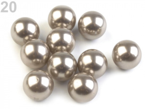 Dekorační kuličky / perly bez dírek Ø10 mm