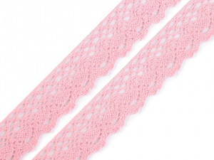 Bavlněná krajka paličkovaná šíře 28 mm