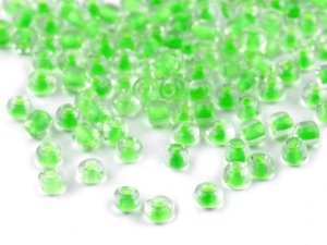 Rokajl 6/0 - 4 mm s průtahem, zářivé barvy