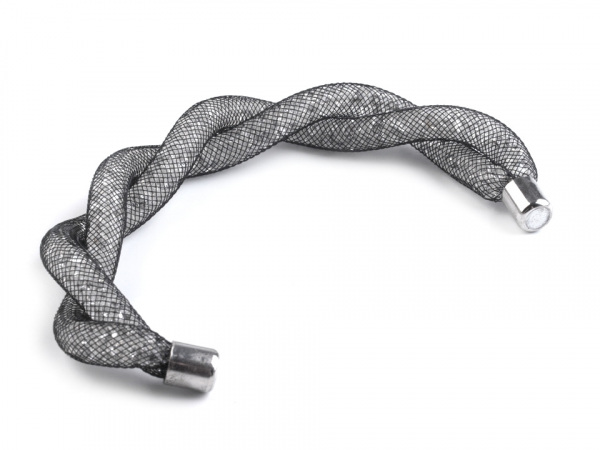 Dutinkový náramek proplétaný