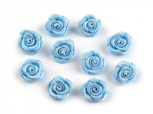 Saténová růže Ø10 mm