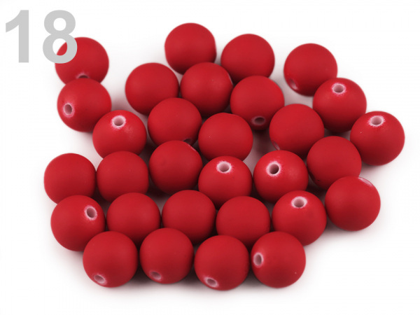 Plastové korálky Ø10 mm