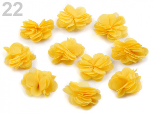 Květina Ø30mm k přišití nebo přilepení