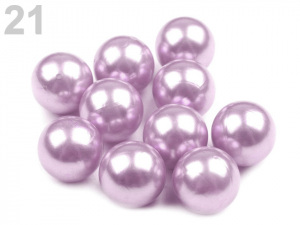 Dekorační kuličky / perly bez dírek Ø10 mm