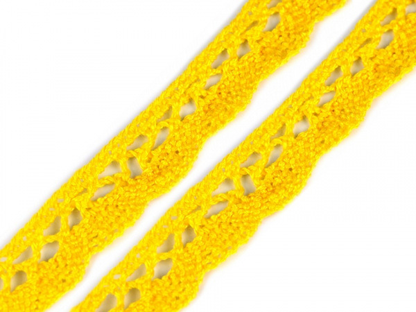 Bavlněná krajka paličkovaná šíře 15 mm