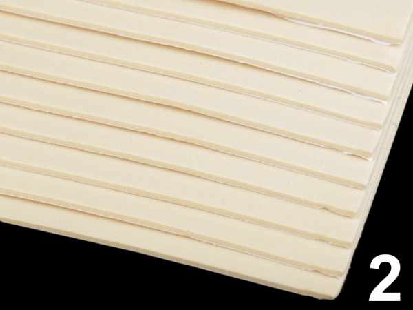 Samolepicí pěnová guma Moosgummi 20x30 cm