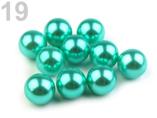 Dekorační kuličky / perly bez dírek Ø10 mm