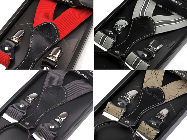 Šle s dvojitým zapínáním v krabičce