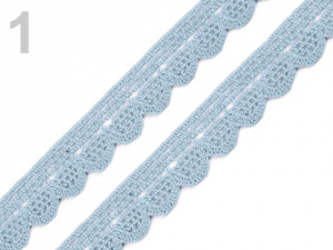 Bavlněná krajka paličkovaná šíře 15 mm