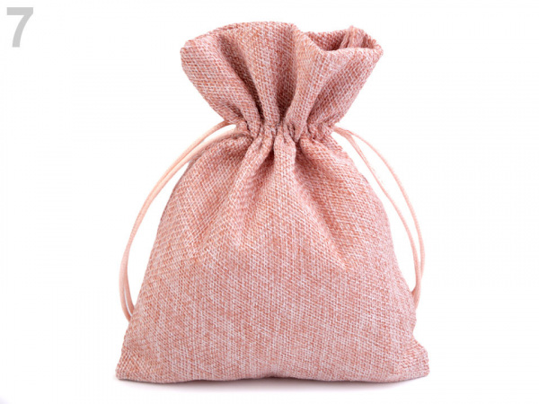 Dárkový pytlík 13x18 cm imitace juty