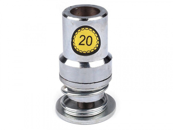 Piston na potahování knoflíků vel. 16", 18", 20", 24", 26", 28", 32", 36", 40", 44"