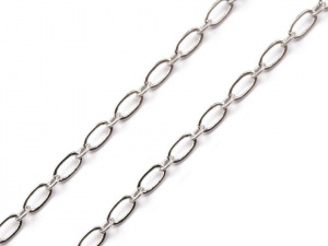 Řetízek mosazný 3x6 mm