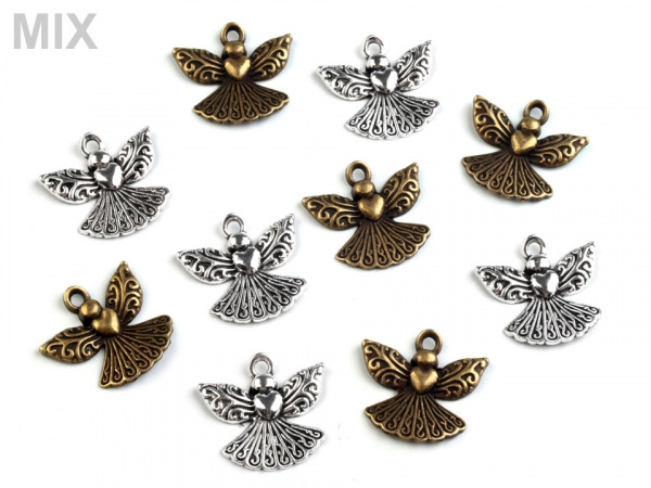 Přívěsek ANDĚL 20x22mm