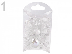 Skleněné korálky ramš ohňovky 2. jakost