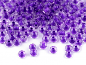 Rokajl 6/0 - 4 mm s průtahem, zářivé barvy