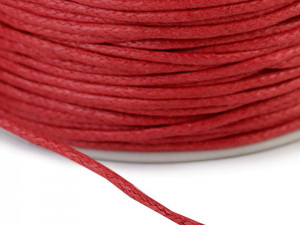 Šňůra bavlněná Ø1,8 mm voskovaná