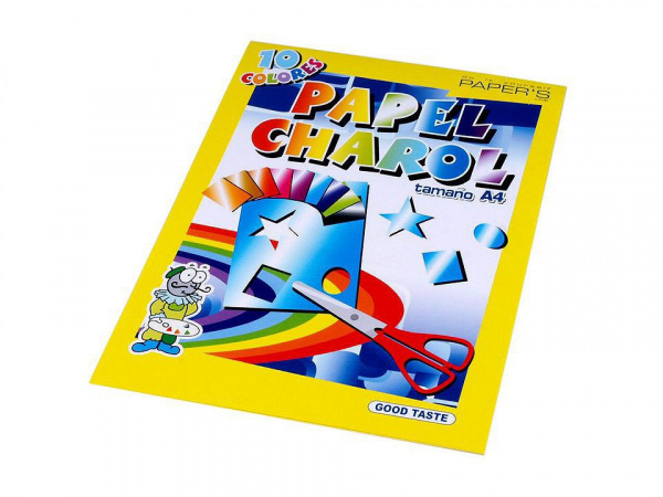 Papír barevný samolepicí 21x29 cm
