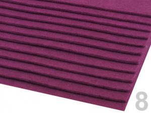 Látková dekorativní plsť / filc 20x30 cm