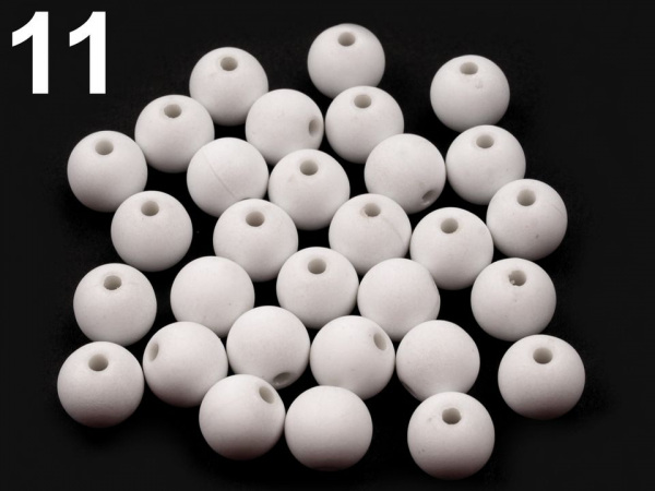 Plastové korálky Ø10 mm