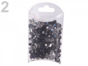 Skleněné korálky ramš ohňovky 2. jakost