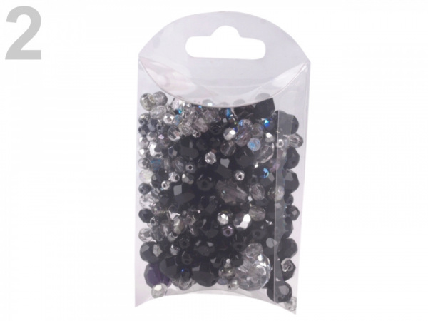 Skleněné korálky ramš ohňovky 2. jakost