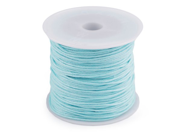 Šňůra bavlněná Ø1 mm voskovaná