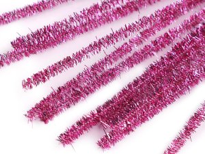 Chlupaté modelovací lurexové drátky Ø6 mm délka 30 cm