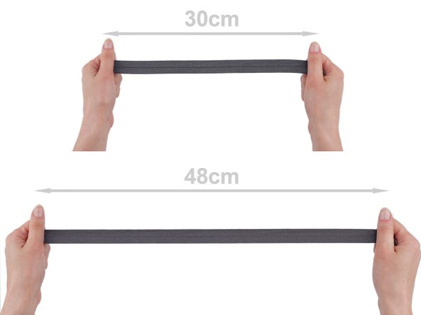 Lemovací pruženka půlená šíře 20 mm