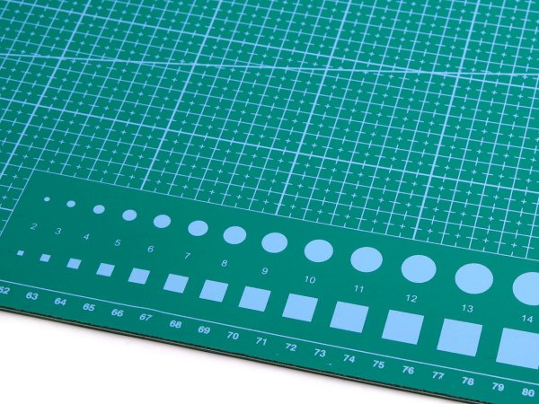 Velká řezací podložka 60x90 cm oboustranná