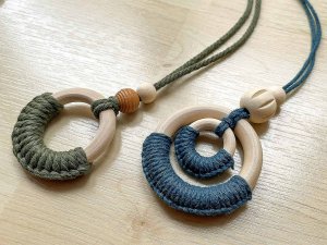 Dřevěný kroužek vnější Ø30 mm